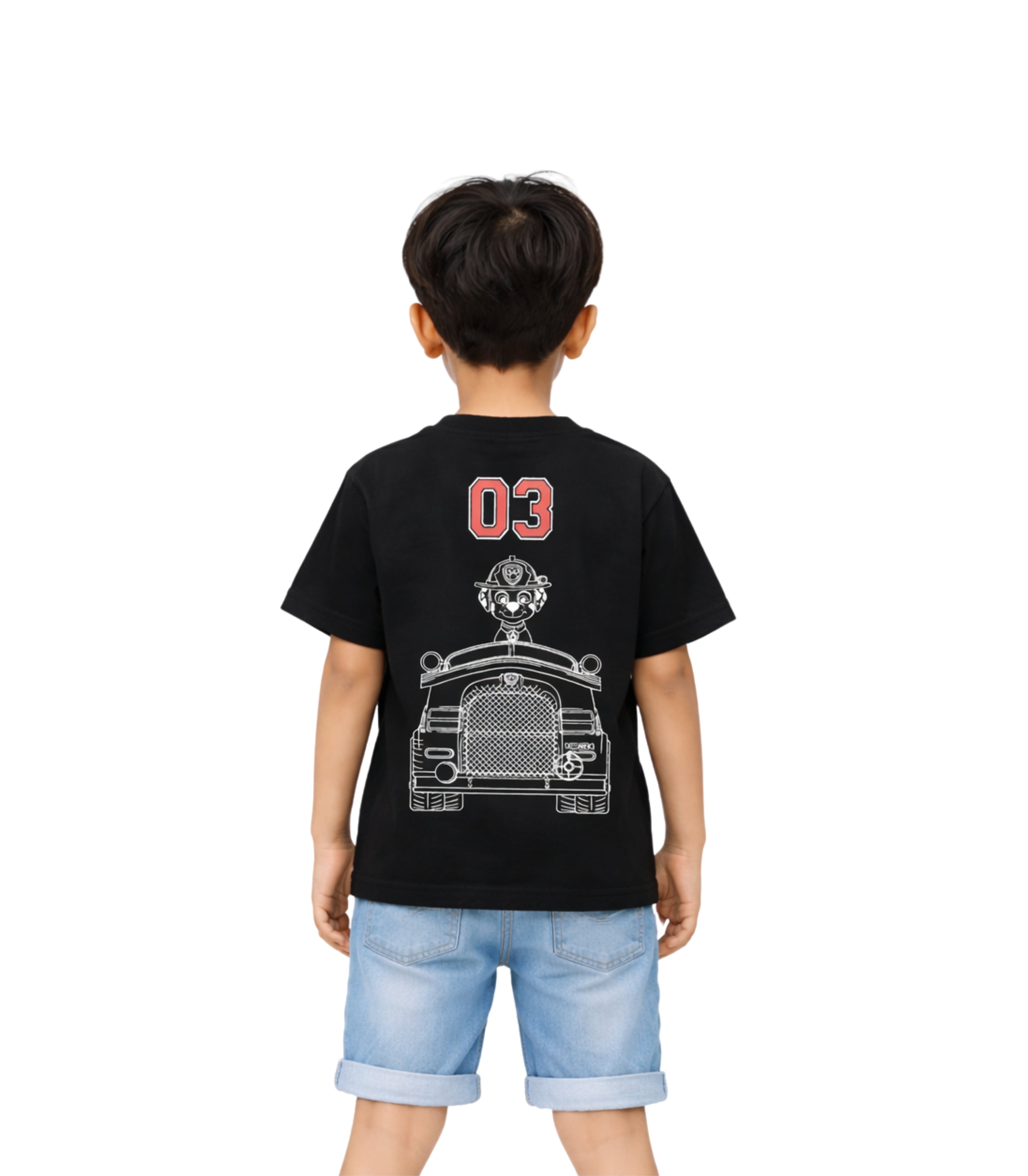 Marshall Paw Patrol Print Kids T-Shirt