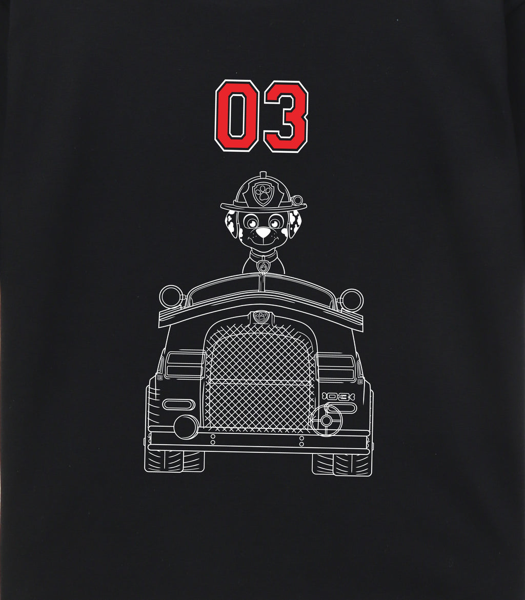 Marshall Paw Patrol Print Kids T-Shirt