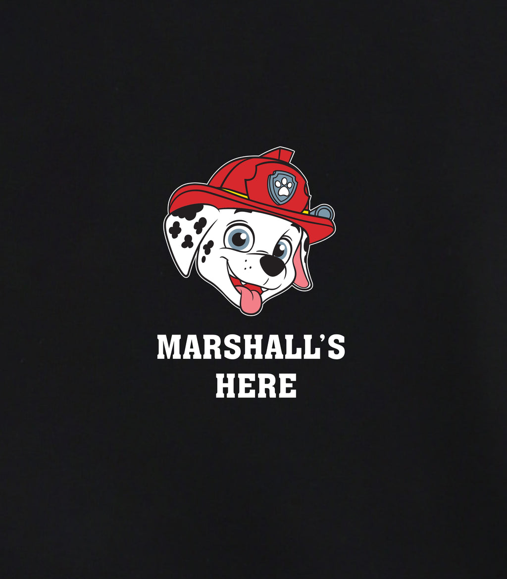 Marshall Paw Patrol Print Kids T-Shirt