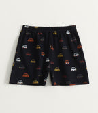 Mini Cars Print Lounge Wear Set