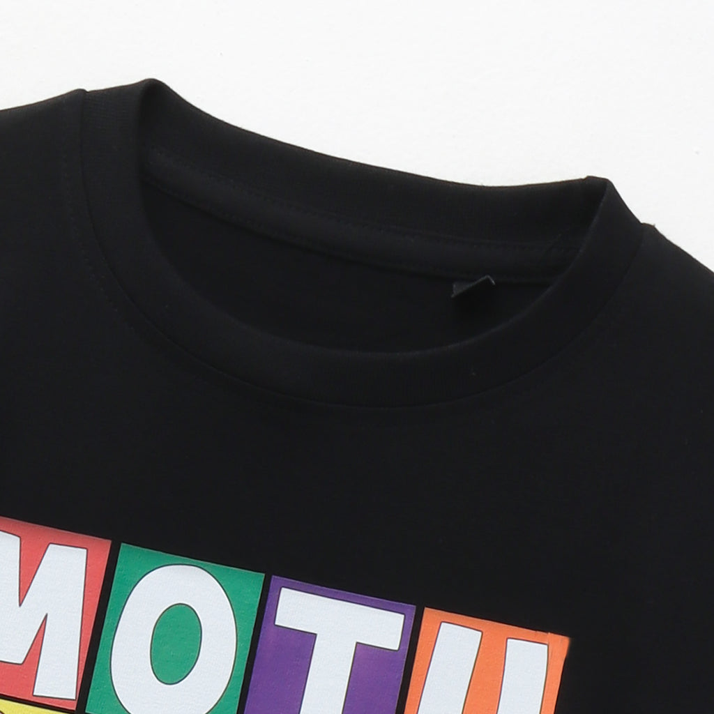 Motu Block Color Comic Kids T-Shirt – Motu Patlu