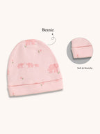 Pink Elephant Newborn Baby Set
