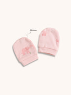 Pink Elephant Newborn Baby Set