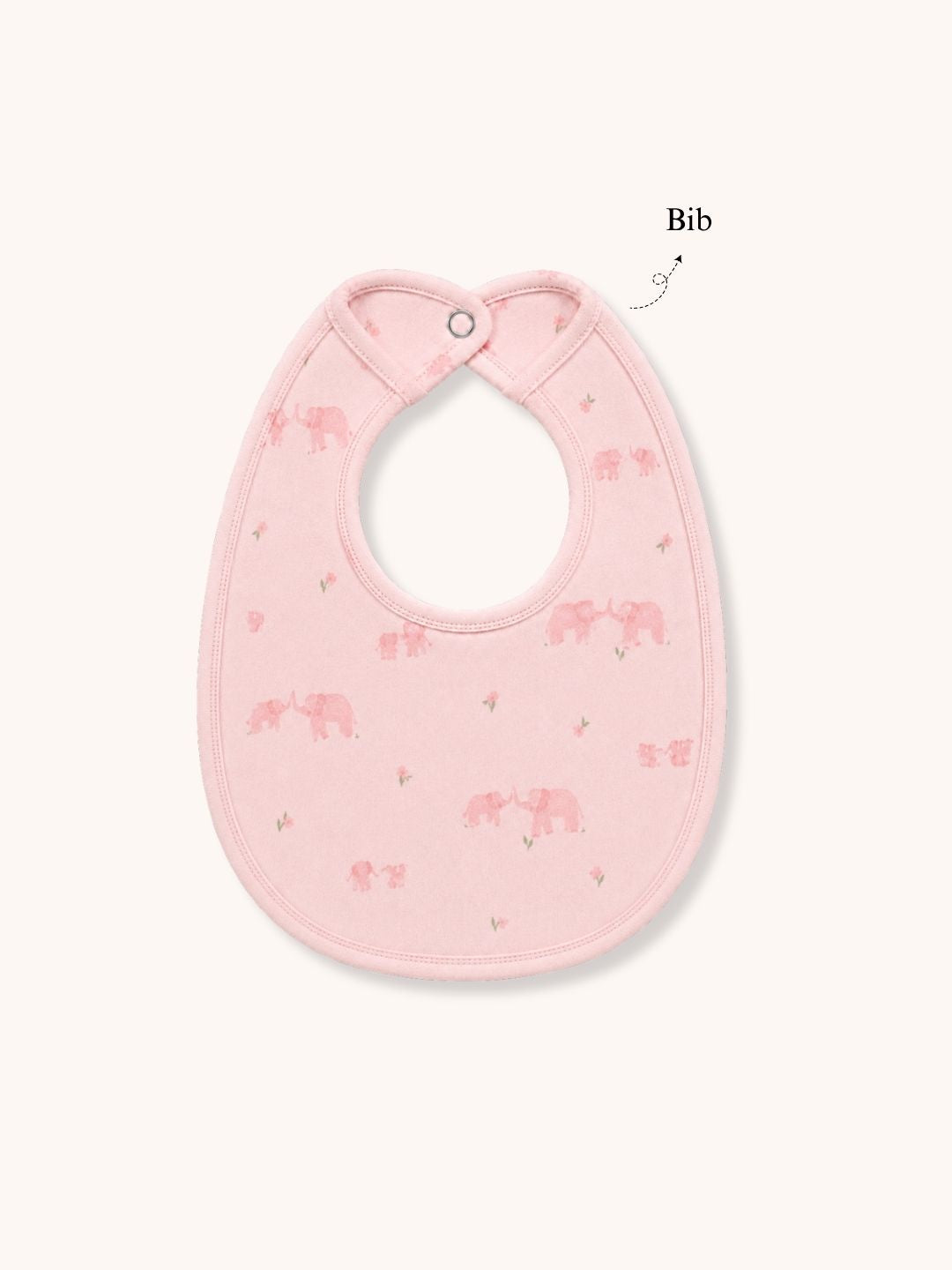 Pink Elephant Newborn Baby Set