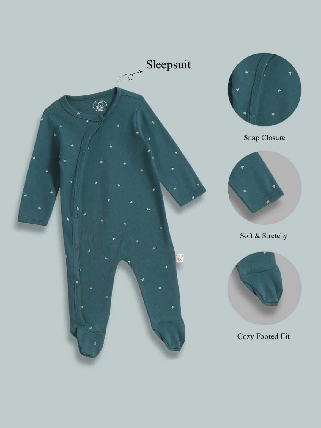 Tiny Hearts Newborn Baby Set