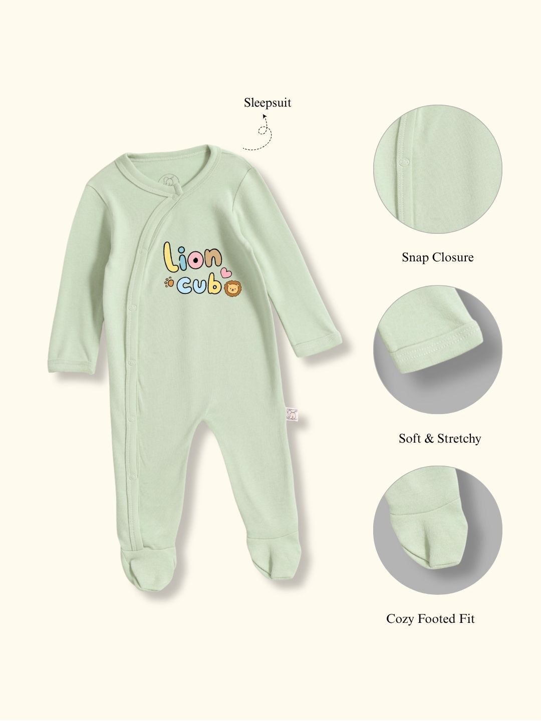 Little Lion Newborn Baby Set