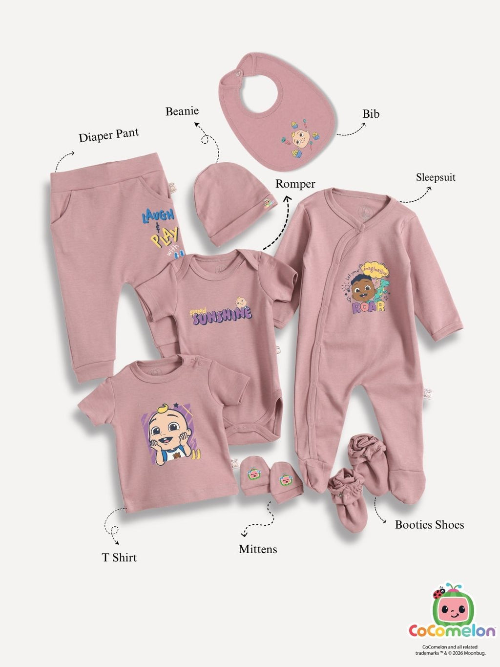 Spread Sunshine Newborn Set – Cocomelon©