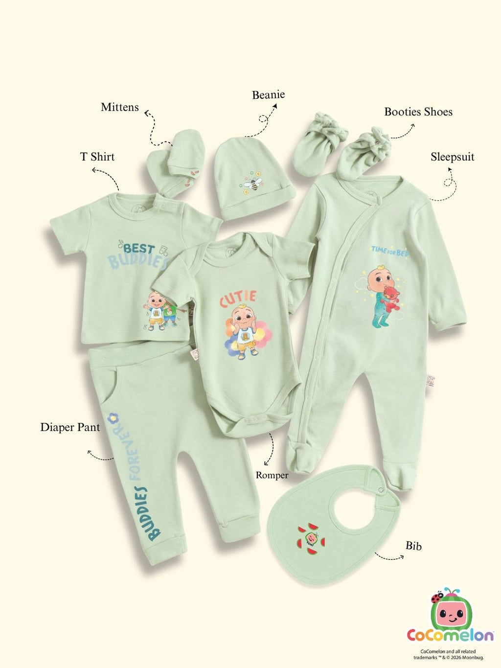 Best Buddies Newborn Set – Cocomelon©