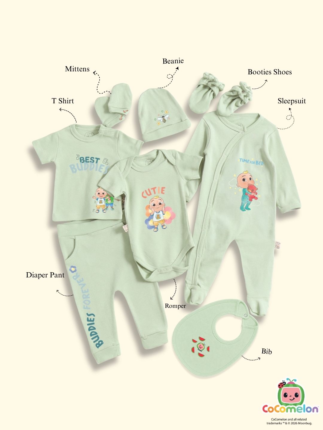 Best Buddies Newborn Set – Cocomelon©