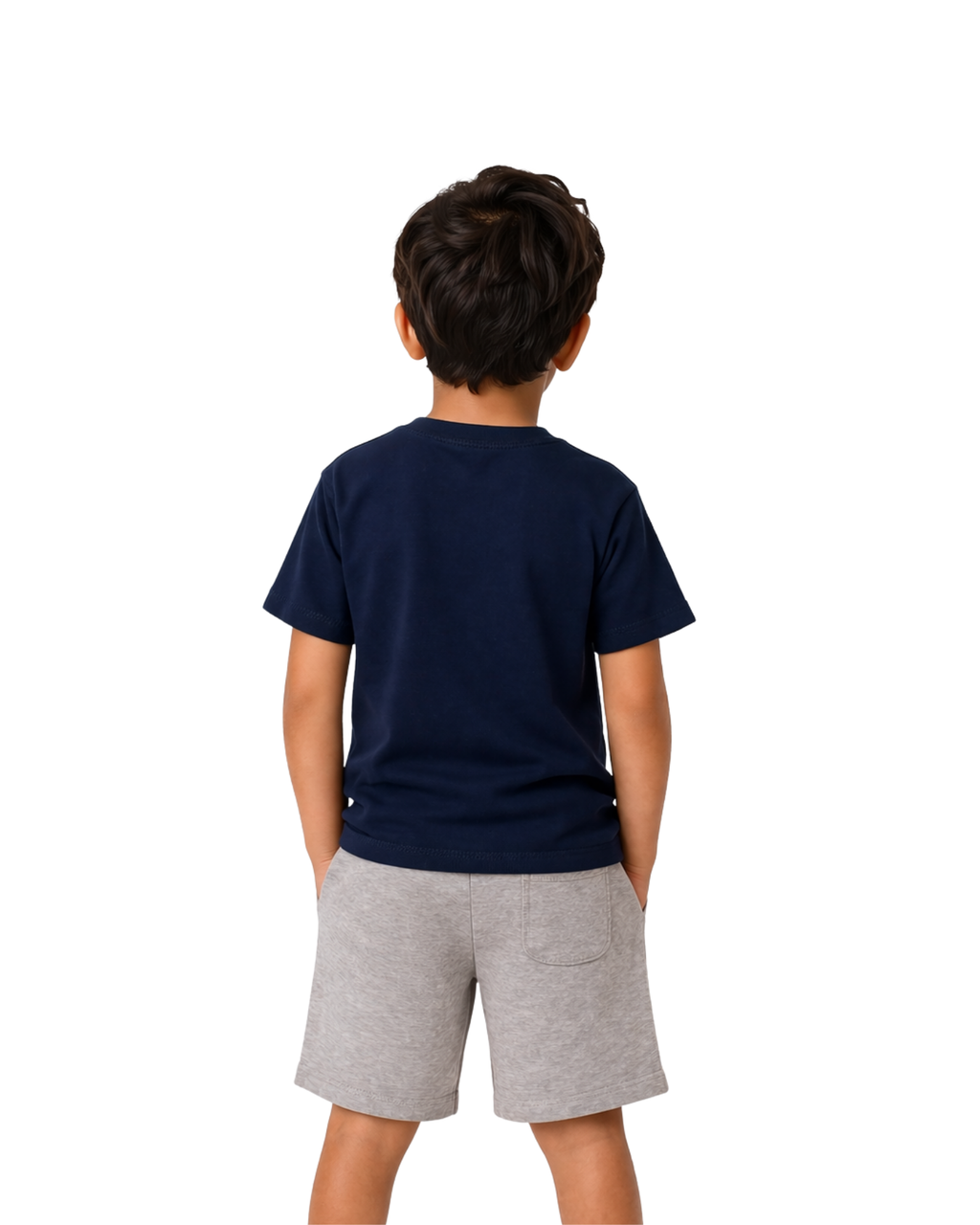 Navy Blue “Bagheera Jungle Book” Kids T- Shirt and Shorts Set