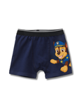 Navy Blue Paw Patrol Chase Running Action Kids Trunks