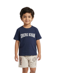 Navy Blue “Shere Khan” Kids T- Shirt and Shorts Set