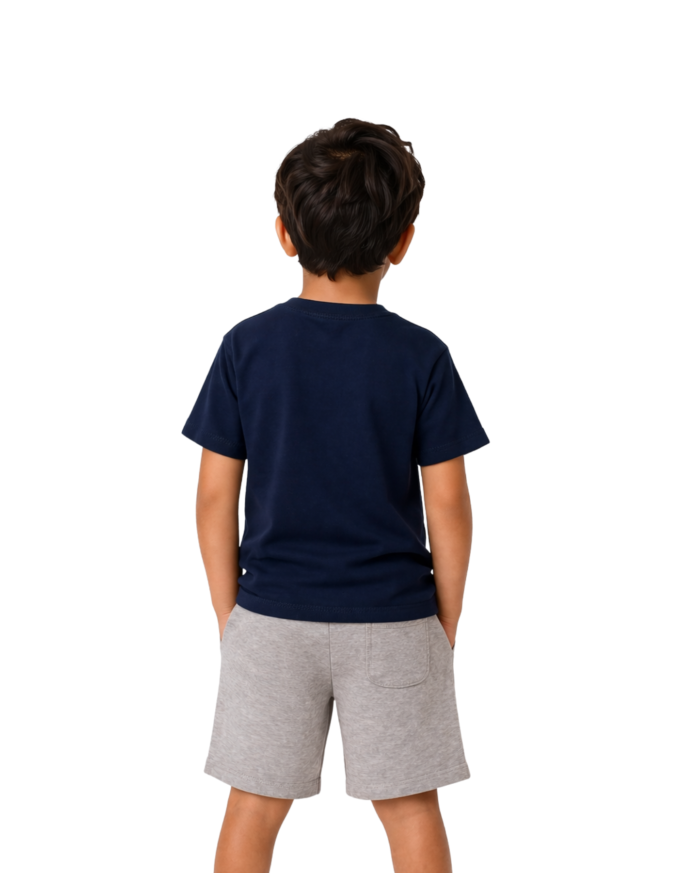 Navy Blue TMNT Turtle Time Kids T- Shirt and Shorts Set