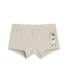 Beige Stay Silly Chick Flower Girls Trunk Panty