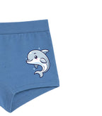 Blue Dolphin Swimming Girls Trunk Panty