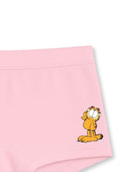Pink Garfield Cute Standing Girls Trunk Panty