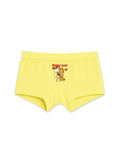 Yellow Garfield Puppy Love Cute Friends Girls Trunk Panty