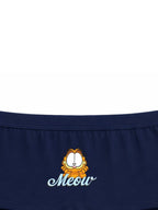 Garfield Meow Print Kids Girls Boyshort Panty - Garfield©