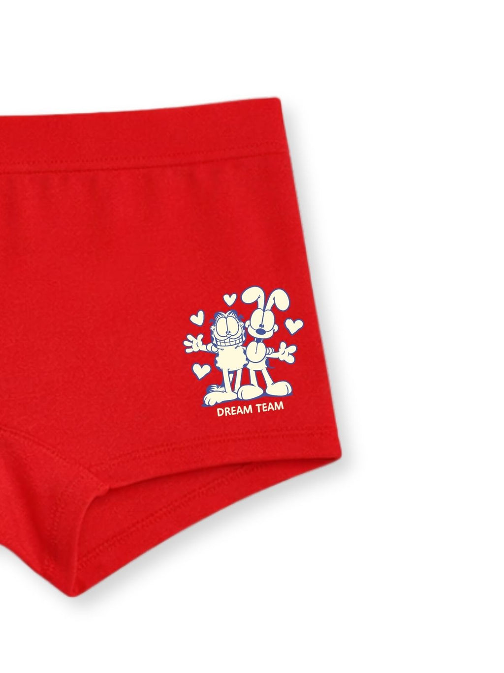 Garfield Dream Team Print Kids Girls Boyshort Panty - Garfield©
