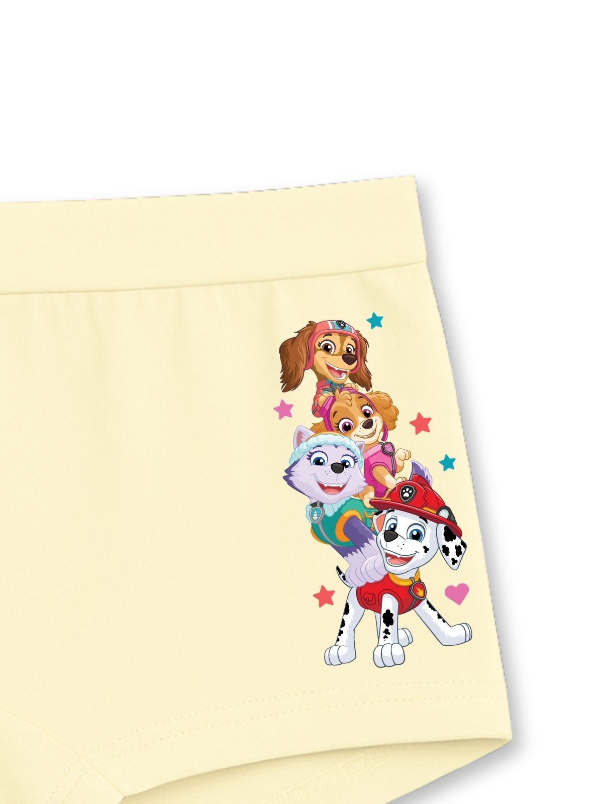 Cream Yellow Paw Patrol Liberty & Skye Smart Girls Trunk Panty