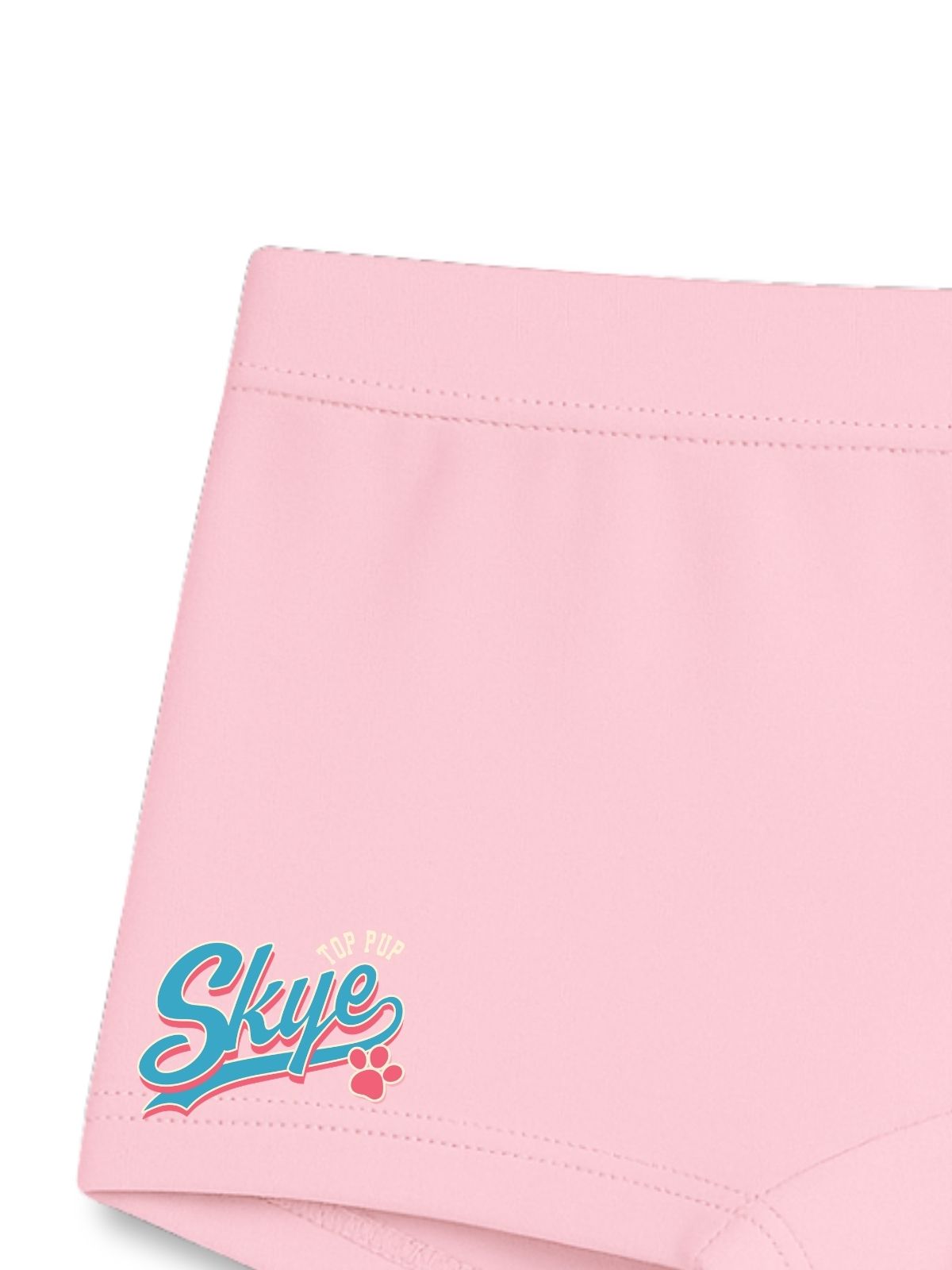Pink Paw Patrol Skye Happy Face Girls Trunk Panty
