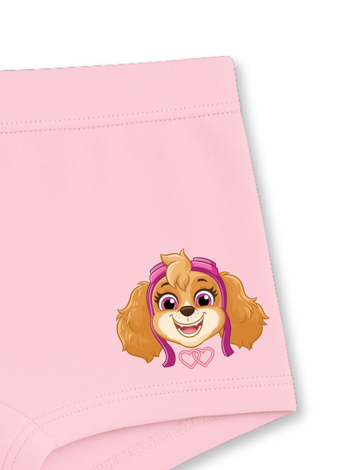 Pink Paw Patrol Skye Happy Face Girls Trunk Panty