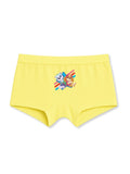 Yellow Paw Patrol Everest & Skye Cute Sitting Girls Trunk Panty