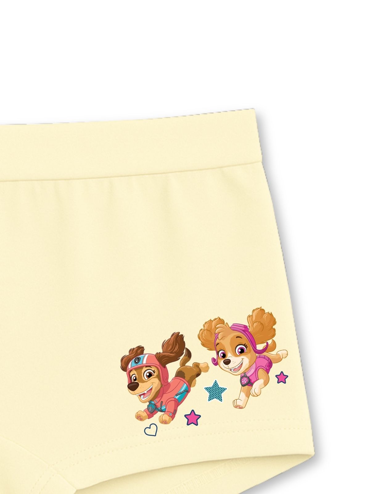 Cream Yellow Paw Patrol  Cute Friends Girls Trunk Panty