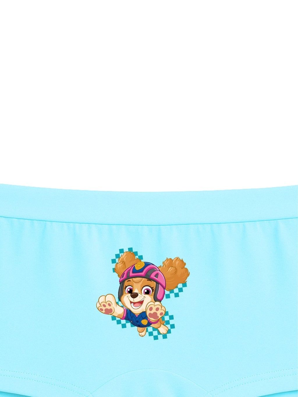 Sky Blue Paw Patrol Skye Jumping Cute Girls Trunk Panty