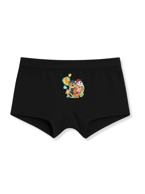 Black Paw Patrol Chase, Marshall & Skye Cute Team Girls Trunk Panty