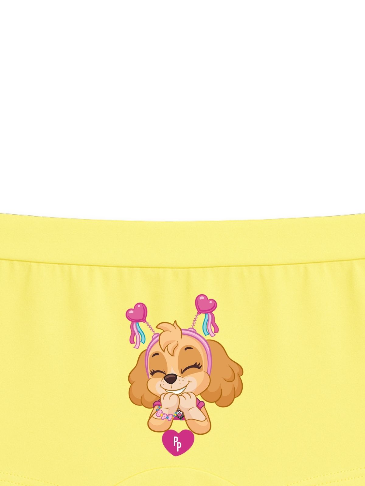 Cute Skye Face Print Kids Girls Boyshort Panty - Paw Patrol©