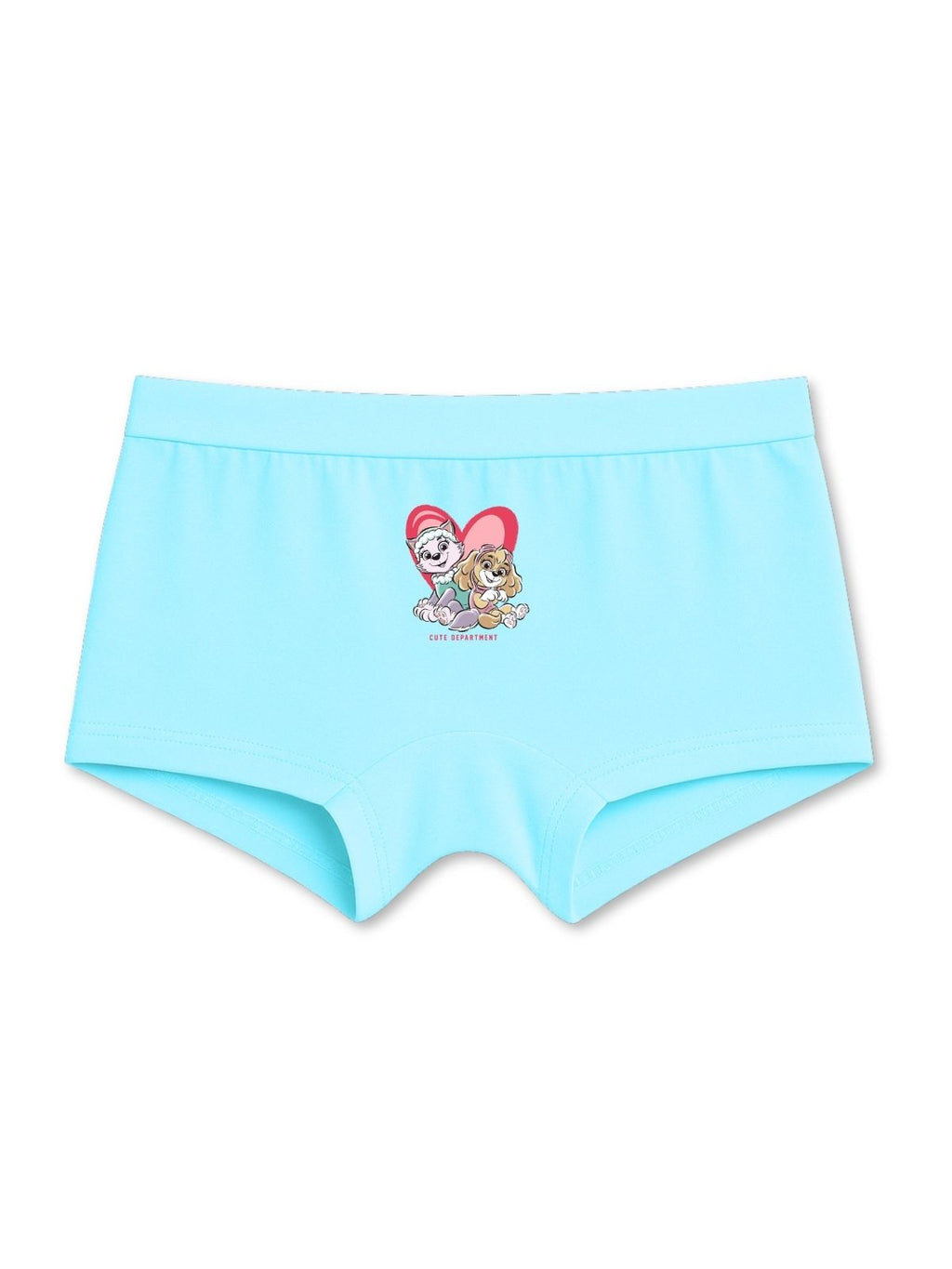 Heart Friends Print Kids Girls Boyshort Panty - Paw Patrol©