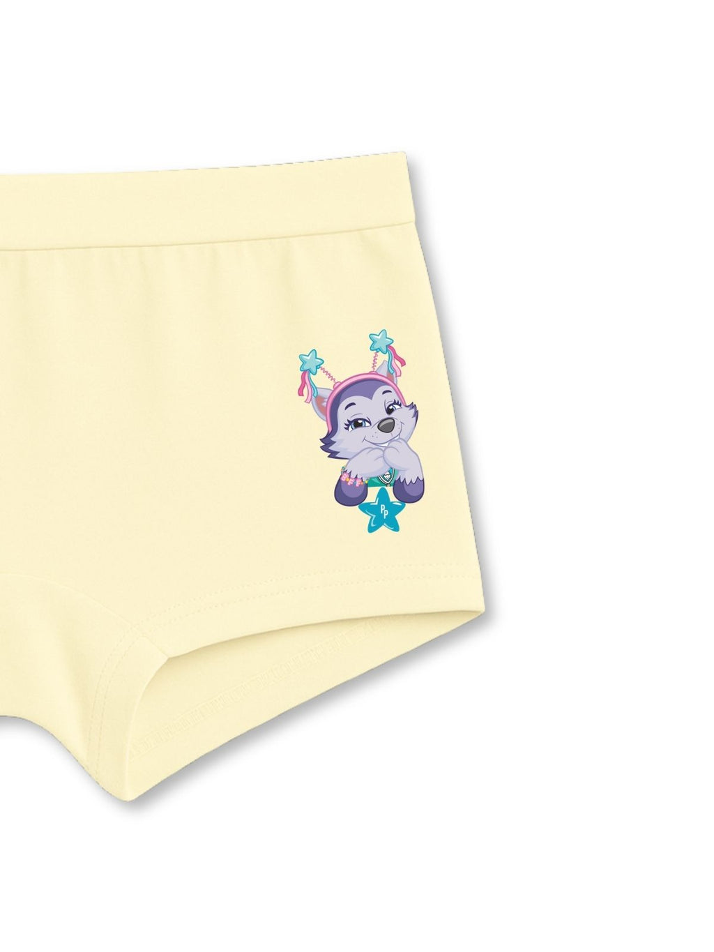 Cute Everest Star Print Kids Girls Boyshort Panty - Paw Patrol©
