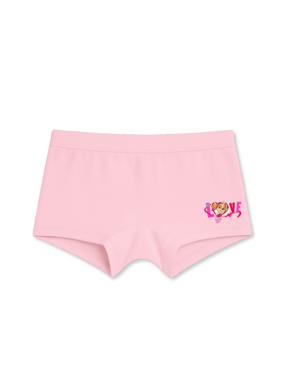 Skye Love Print Kids Girls Boyshort Panty - Paw Patrol©