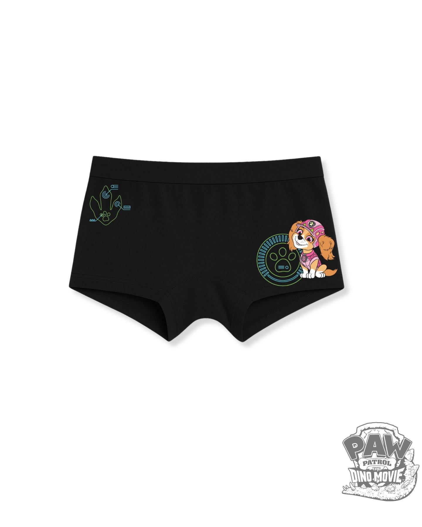 Skye Tech Adventure Kids Girls Panties – PAW Patrol Dino Movie©