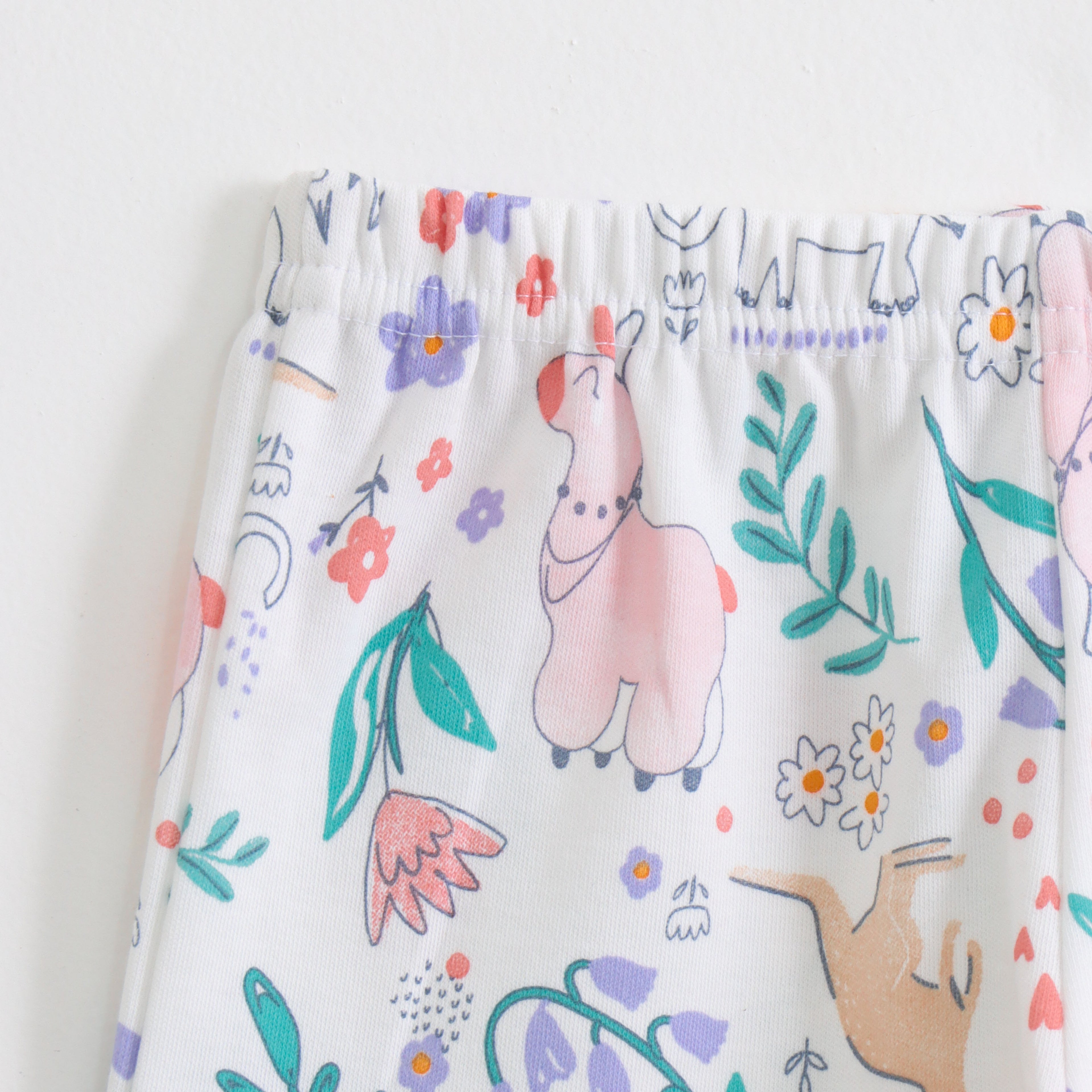 Pastel Jungle Friends Co-ord Set for Kids