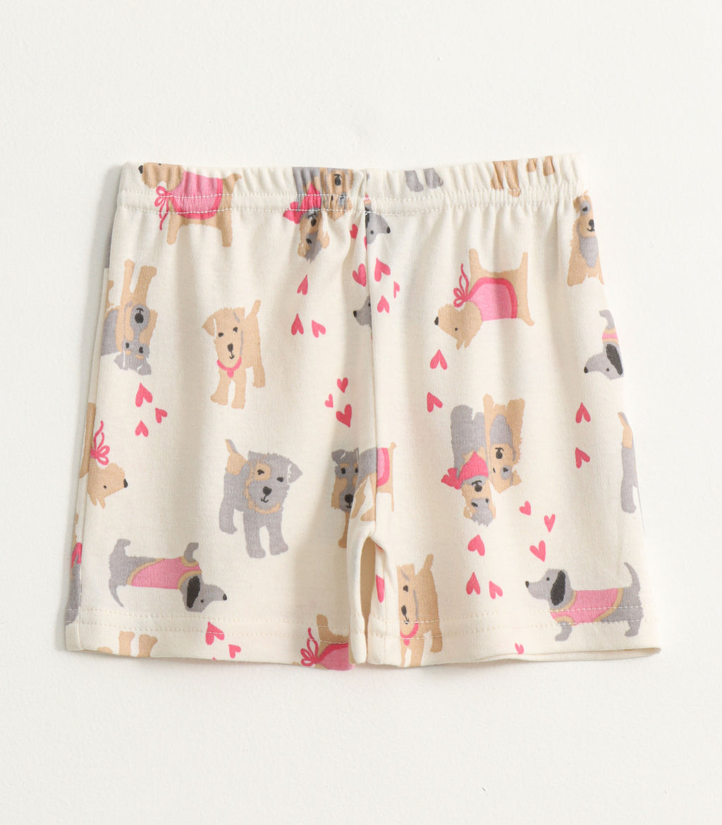 Puppy Love Print Kids Lounge Wear Set