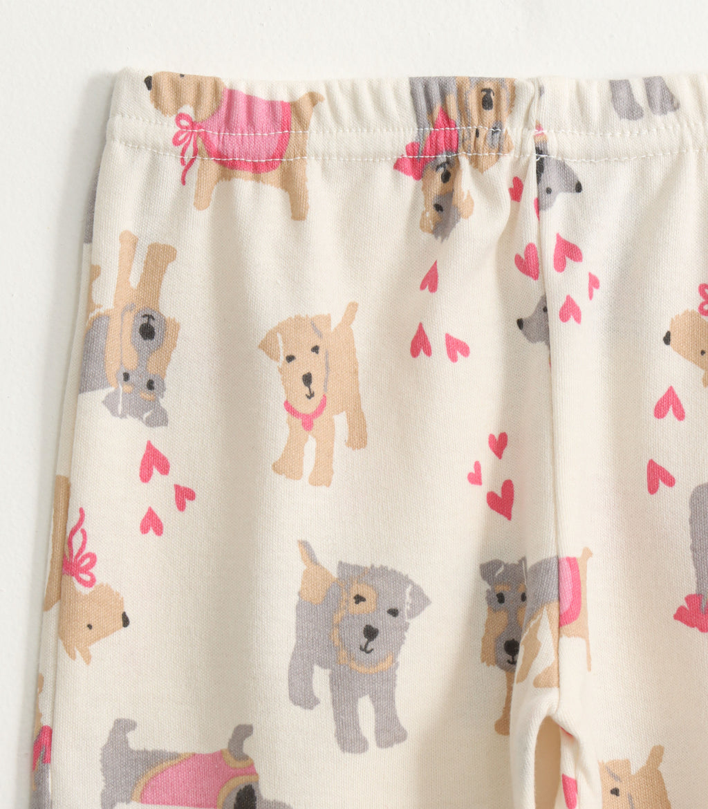 Puppy Love Print Kids Lounge Wear Set