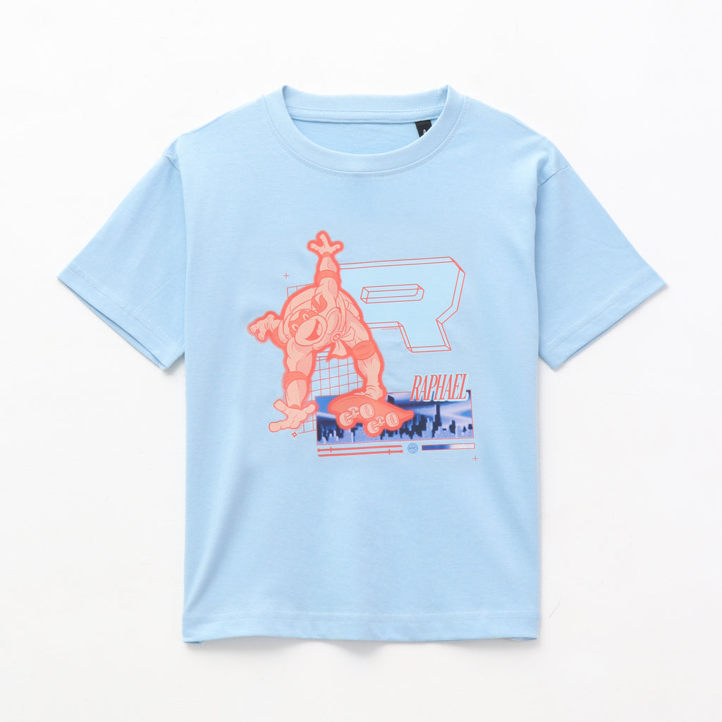 Raphael Action Street Style Kids T-Shirt – Ninja Turtles