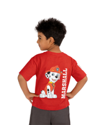 Red Paw Patrol Marshall Kids T- Shirt and Shorts Set