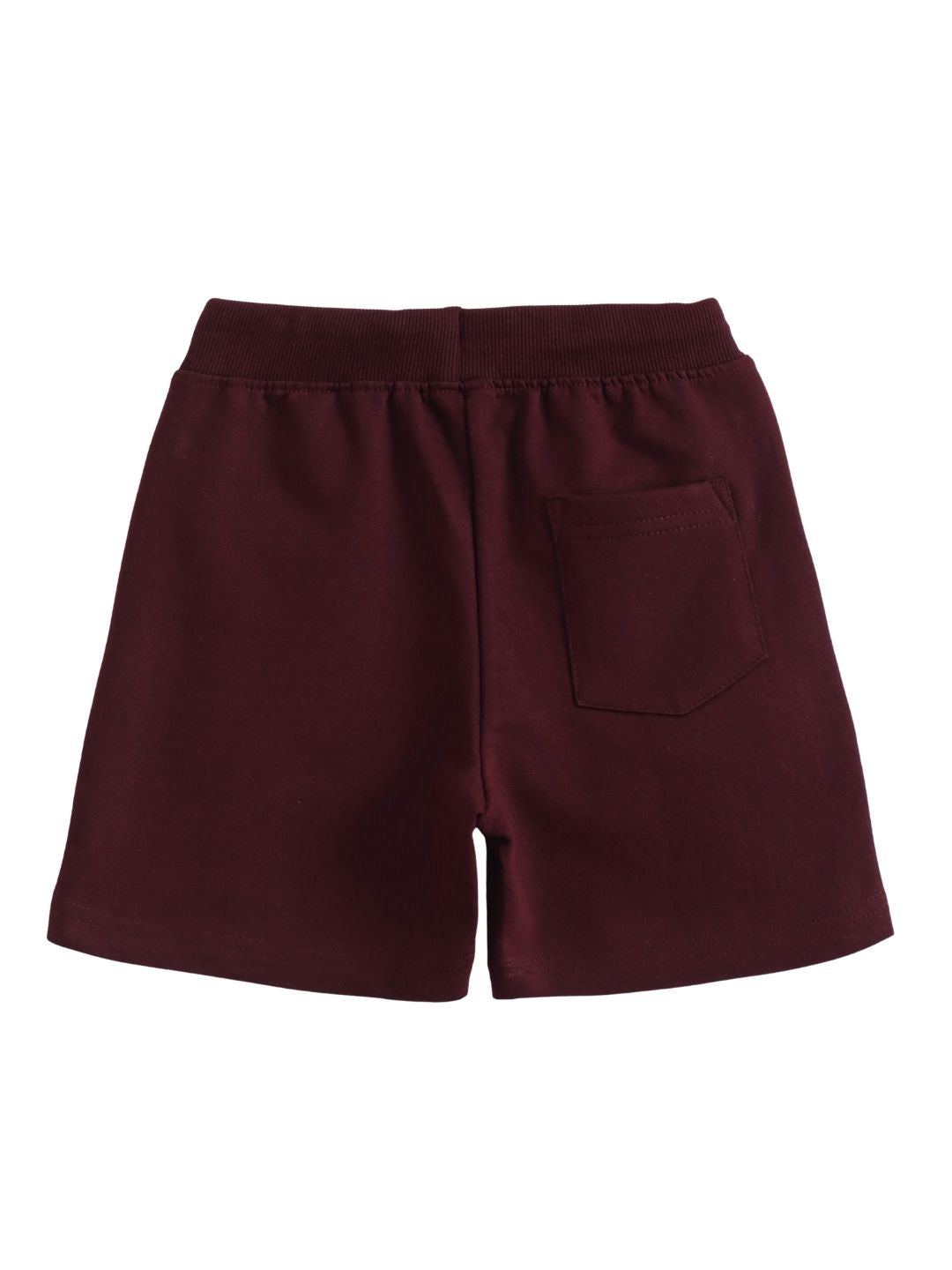 Maroon Floral Explorer Playtime Girls Shorts-Dora