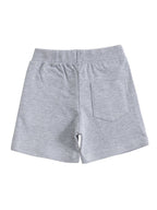 Grey Melange Dora Classic Logo Adventure Girls Shorts