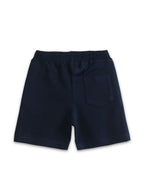 Navy Blue Garfield Sleeping Moon Graphic Kids Shorts