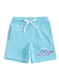 Sky Blue Paw Patrol Puppy Love Girls Shorts