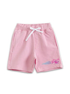 Pink Helicopter Flying Adventure Graphic Kids Shorts-Paw Patrol
