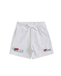 Grey Melange Paw Patrol No Job Is Too Big Boys Shorts