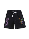 Navy Blue Donnie Ninja Turtle Battle Mode Boys Shorts
