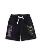 Navy Blue Donnie Ninja Turtle Battle Mode Boys Shorts