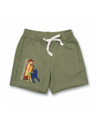 Black TMNT Ninja Mode Logo Kids Shorts 