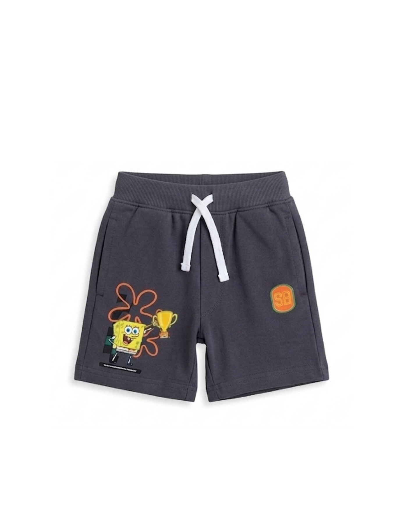 Blue SpongeBob “Having a Swell Time” Kids Shorts 